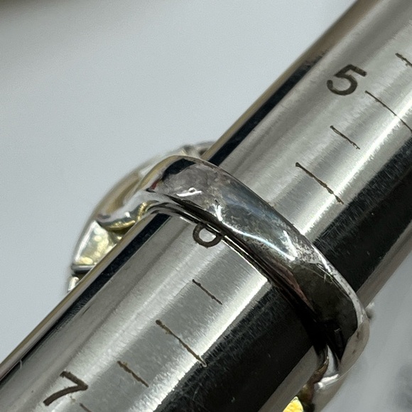 Striking Vintage Sterling Silver 925 Hong Kong Ring - Picture 15 of 16